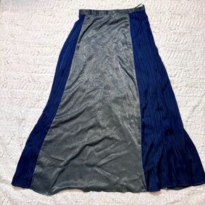 Mystree Two-Tone Panel Maxi Skirt – Size Medium – NWT hippie boho flowy